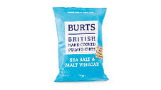 Burts British Potato Chips Salt & Malt Vinegar 150g 