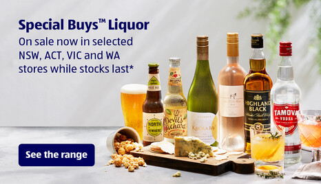 ALDI special buys™ new range every Wednesday and Saturday