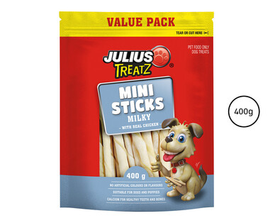 Julius Treatz Milky Sticks 400g 