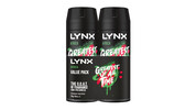 Lynx Body Spray 2 x 106g