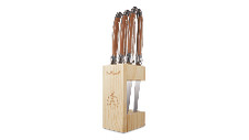 Lou Laguiole Steak Knife Block Set 