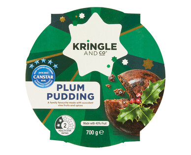 Kringle &amp; Co. Plum Pudding 700g