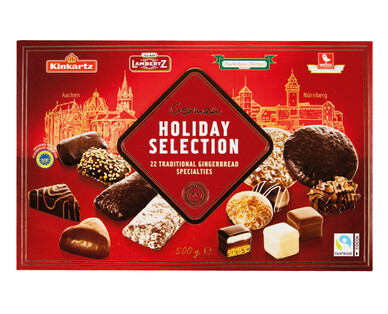 Traditional Lebkuchen Holiday Selection 500g