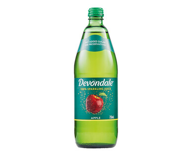 Devondale 100% Sparkling Apple Juice 750ml