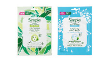 Simple Face Sheet Masks 23ml/21ml 