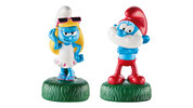 Smurf Garden Statues