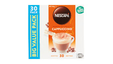 Nescafe Cappuccino Coffee Sachets 30pk 