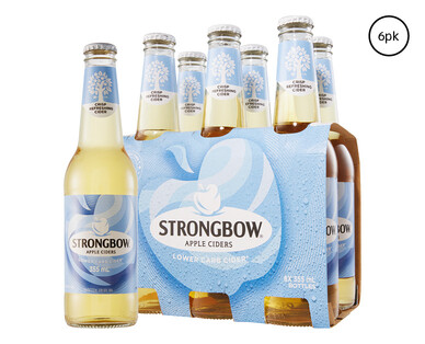 Strongbow Lower Carb Apple Cider 6 x 355ml