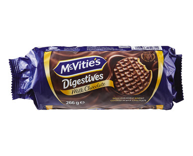 McVitie’s Digestives Milk Chocolate Biscuits 266g