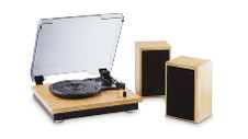 Turntable with Speakers 