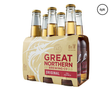 Great Northern Brewing Co Original Lager 6 x 330ml