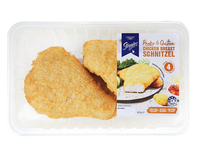 Steggles Chicken Breast Schnitzel 600g