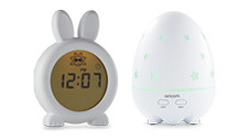 Oricom Baby Sleep Training Clock or Diffuser Night Light 