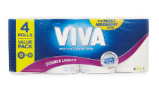 VIVA Paper Towel Double Length 4pk 