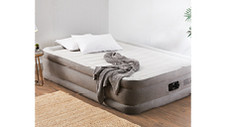 Queen Bed Air Mattress with Foam Top 