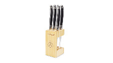 Lou Laguiole Steak Knife Block Set 