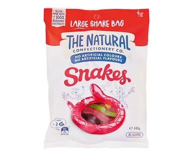 The Natural Confectionery Company Snakes 440g