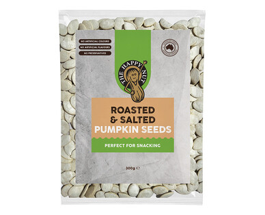 The Happy Nut Roasted &amp; Salted Pumpkin Seeds 300g