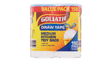 Kitchen Tidy Bags 150pk or Garbage Bags 100pk 