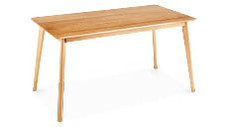 American Oak Dining Table 