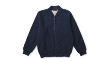 Men's Navy or Hi Vis Lime/Navy Sherpa Lined Bomber Jacket 