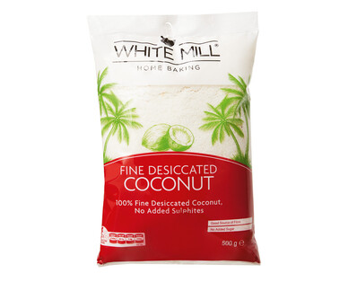 White Mill Desiccated Coconut 500g