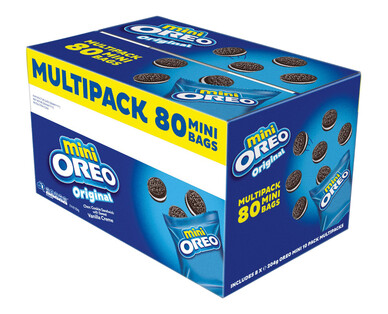 Mini Oreo Original Multipack 80pk/1.63kg