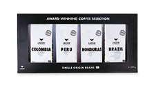 Single Origin Coffee Beans Gift Pack 4 x 250g 