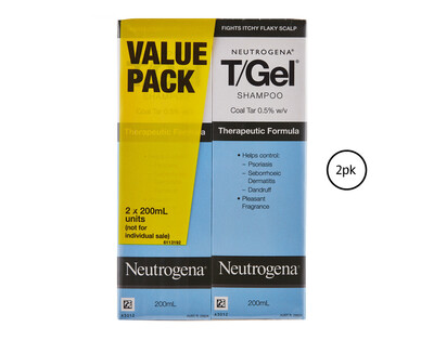 Neutrogena T/Gel Shampoo 2 x 200ml