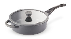 Cast Aluminum Frypan with Lid 28cm 