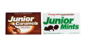 Junior Mints 99g or Junior Caramels 102g
