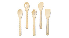 Bamboo Kitchen Utensils 5pc Set 