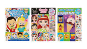 Wacky Faces Sticker Books