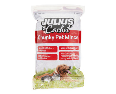 Julius Chunky Pet Mince 3kg