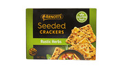 Arnott’s Seeded Crackers Rustic Herbs 100g