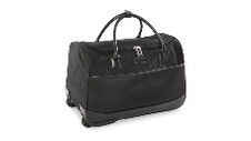 Side Rolling Tote Carry On Bag 