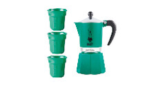 Bialetti Stovetop Espresso Maker and Cup Set 