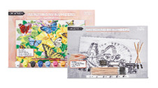 Paint By Numbers, Sketch By Numbers or Engraving Kits 