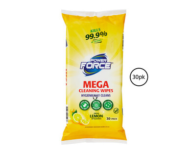 Mega Cleaning Wipes 30pk