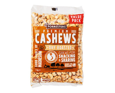 Dry Roasted Cashews 1kg