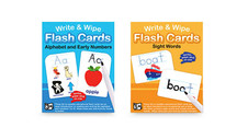 Write & Wipe Learning Flash Cards 