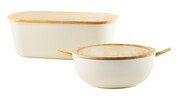 Joie Salad Bowl or Bread Box with Bamboo Lid