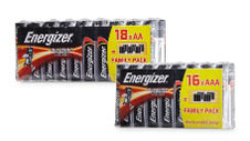 Energizer Batteries AA 18pk or AAA 16pk 