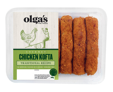 Olga’s Fine Foods Chicken Kofta 500g