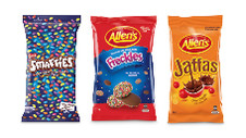 Nestlé Smarties, Allen's Freckles or Jaffas 1kg 