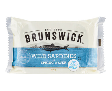 Brunswick Sardines Springwater 106g