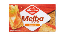 Van der Meulen Melba Toast Sesame 120g 