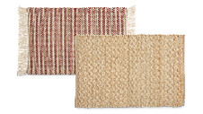 Luxury Fringed Jute Decorator Mat 