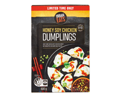 Urban Eats Honey Soy Chicken Dumplings 600g