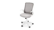 Ergonomic Office Chair – Designer Style in White/Grey 